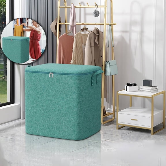 Laundry Hamper with Lid, Tall Laundry Baskets with Pull Handles, Large Laundry Bin with Internal Support
