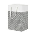 thumbnail image 1 of Laundry Hampers Baskets, Foldable Laundry Basket with Long & Short Handles, Collapsible Storage Hamper for Bedroom Bathroom, Freestanding Laundry Bin, Portable Clothes Basket, Home Essentials, 1 of 7