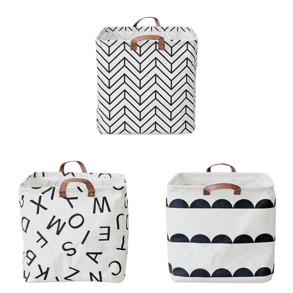 Laundry Large Laundry Long Handle Freestanding Laundry Square Bucket Clothes Toys Towel Grey Storage Storage for Sweaters for under Bed Storage Storage Bags Organizers under Bed Storage