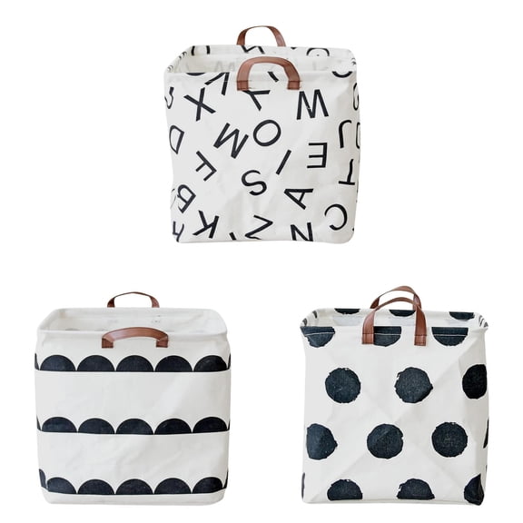 Laundry Large Laundry Long Handle Freestanding Laundry Square Bucket Clothes Toys Towel Grey Storage to Store Blankets Storage Containers for Closet Organization for Bedroom Moving Clothes