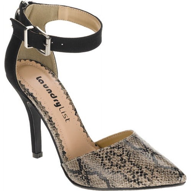 Laundry List Women's Ankle Strap Heel