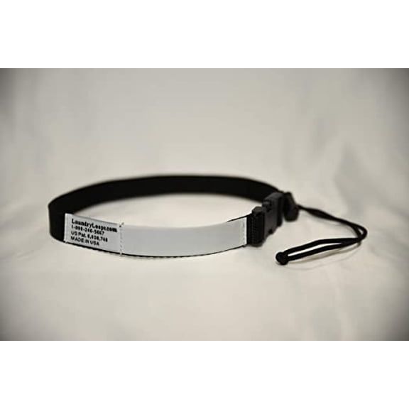 Laundry Loop with Sock Snare, Premium Black Laundering Strap, Package of 2