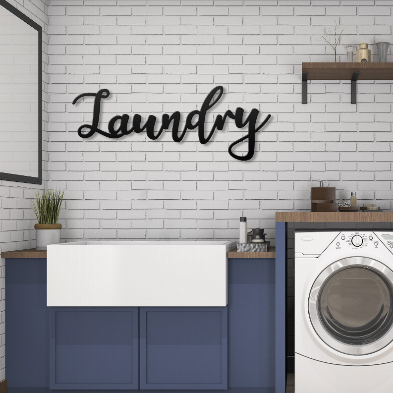 Laundry Metal Wall Art - Walmart.com