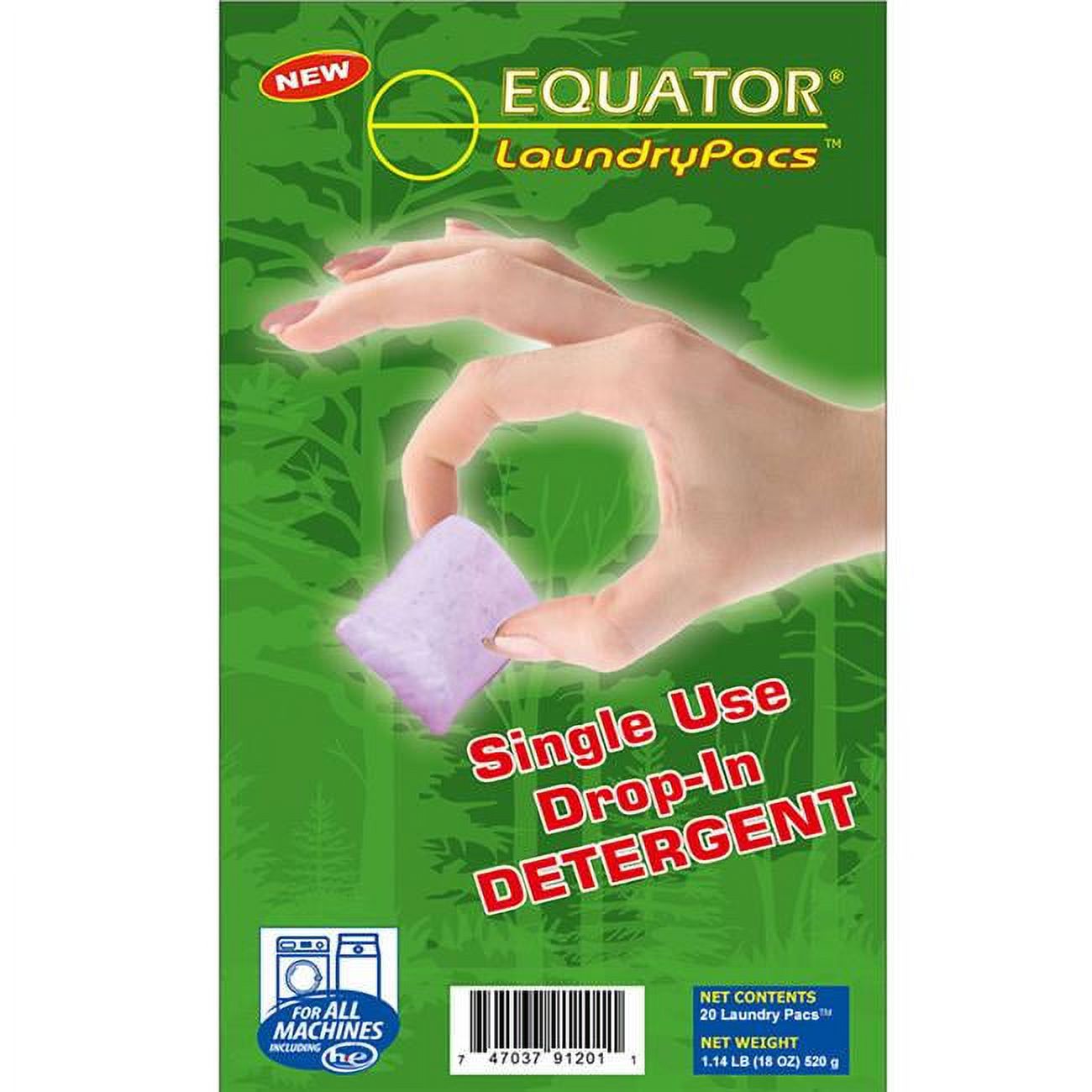 Laundry Pac Detergent 20 Piece