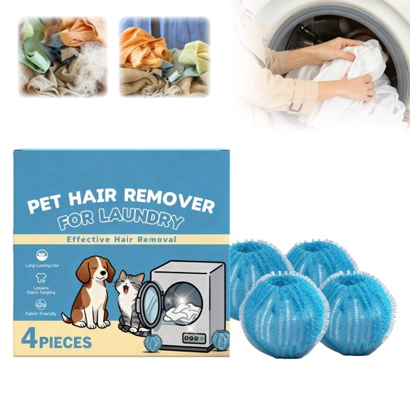 Laundry Pet Hair Catcher with Reusable Design: Dog & Cat Hair Remover for Clothes Bedding, Ideal for Daily Use Gentle on Fabrics Won’t Damage Textiles 8PCS
