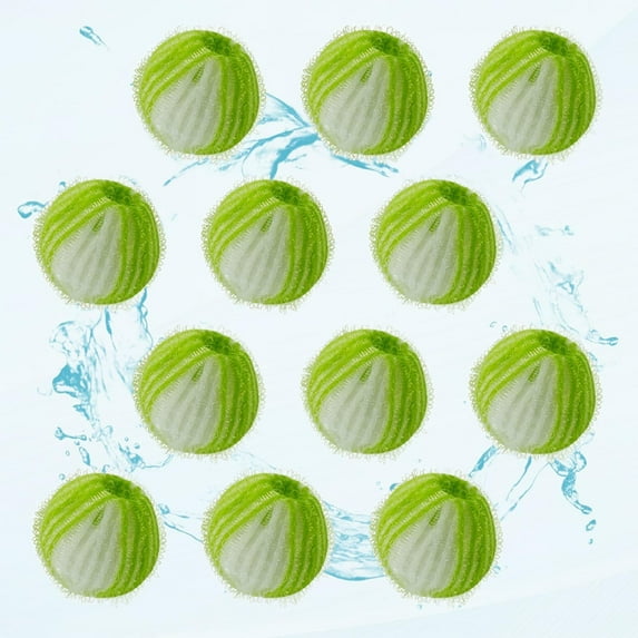 Laundry Pet Hair Remover, Laundry Pet Hair Catcher Hair Remover, Washing Machine Hair Catcher, Laundry Washing Dryer Ball Dog Cat Pet Fur Remover 12 Pieces