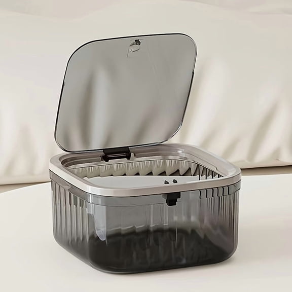 Laundry Pods Container with Lid, Large Capacity Plastic Laundry Powder Storage Box for Laundry Room Organization