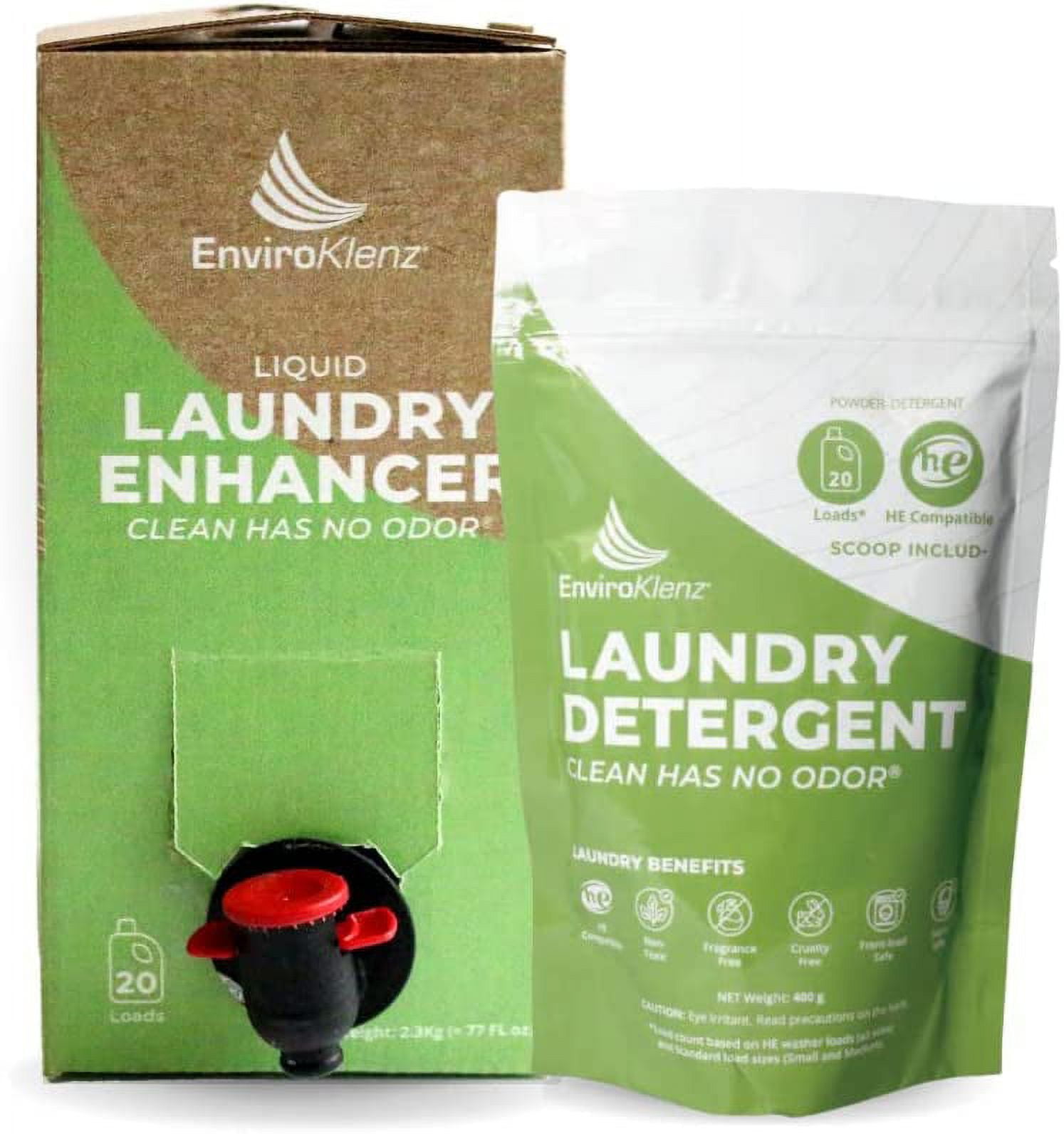 Laundry Powder Detergent, Removes odors and stains, Natural Mineral