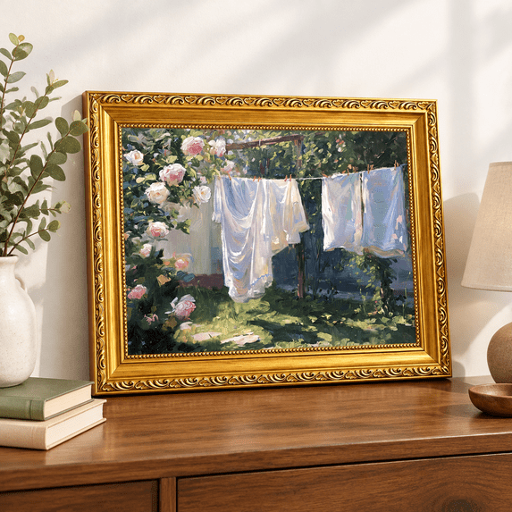 Laundry Room Canvas Wall Art Print, 16