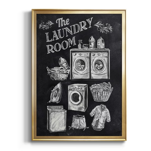 Laundry Room Premium Framed Print - Ready to Hang