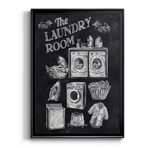 Laundry Room Premium Framed Print - Ready to Hang
