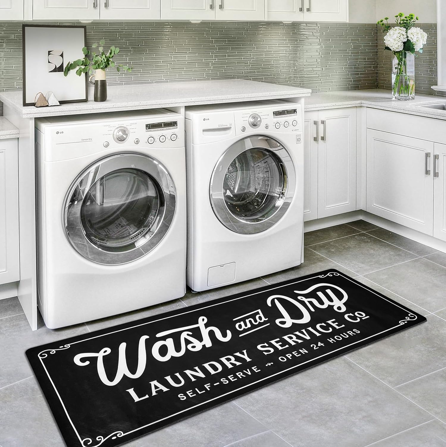 Laundry Room Rug Runner 20