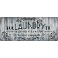 thumbnail image 1 of Laundry Room Rug Runner, Laundry Room Rug Gray, No Slip Laundry Room Mats Rubber Area Rug for Laundry Room Kitchen Bathroom, Farmhouse Laundry Room Decor and Accessories, Laundry Room Mats for Floor, 1 of 5