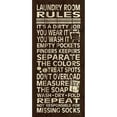 thumbnail image 1 of Laundry Room Rules II Poster Print by N. Harbick, 1 of 2