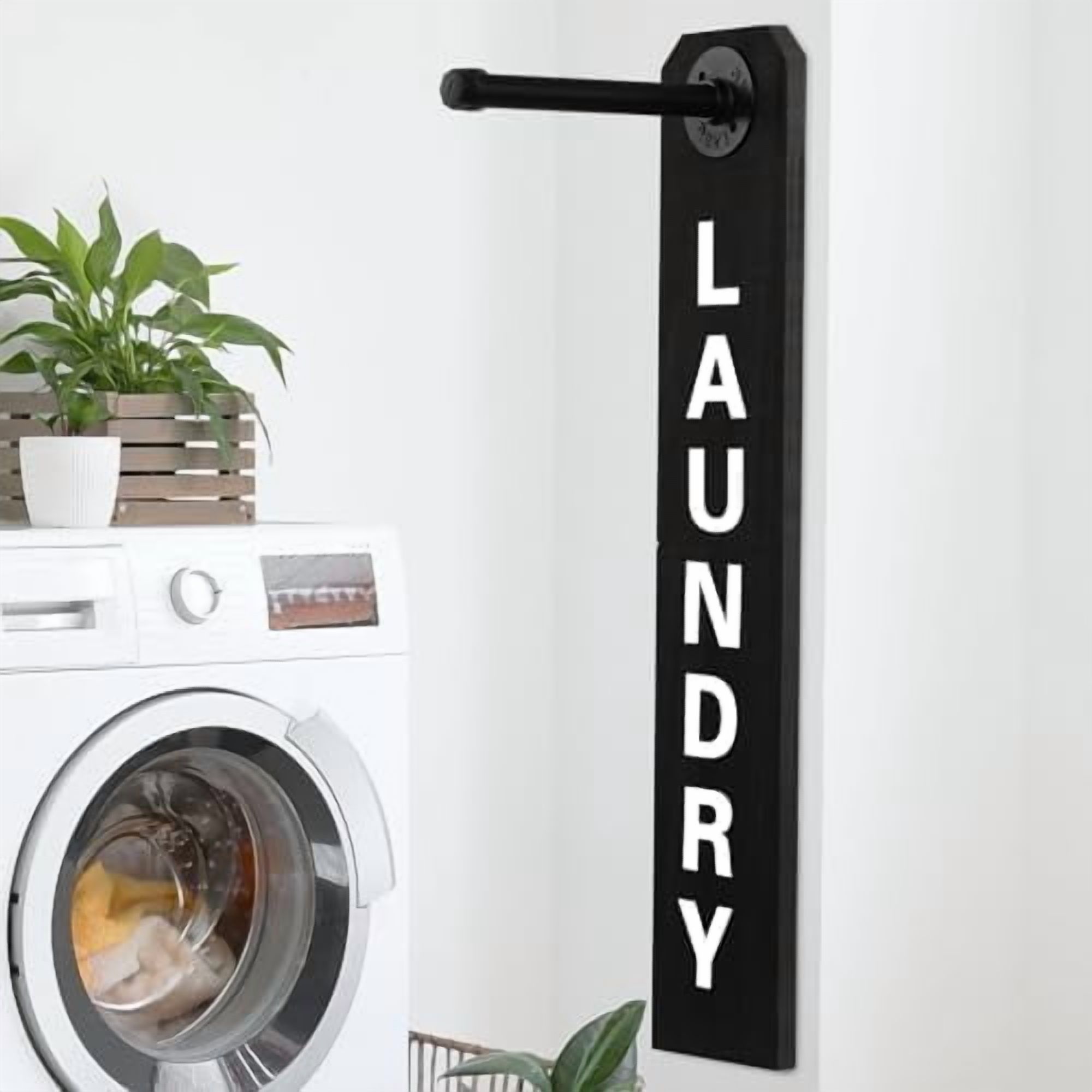Sign Drying Rack Laundry Room Sign Decor Drying Rack Organization Laundry Room Wall ...