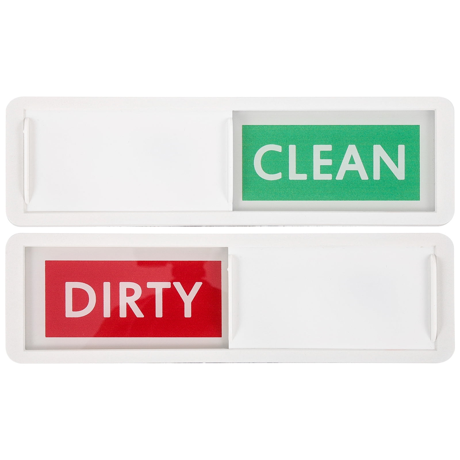 Laundry Room Sign Dishwasher Clean Dirty Signs Sticker Indicator 2 Pcs