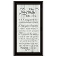 thumbnail image 1 of Laundry Rules by Lux+ Me Designs Print Wall Art Wood Multi-Color, 1 of 3