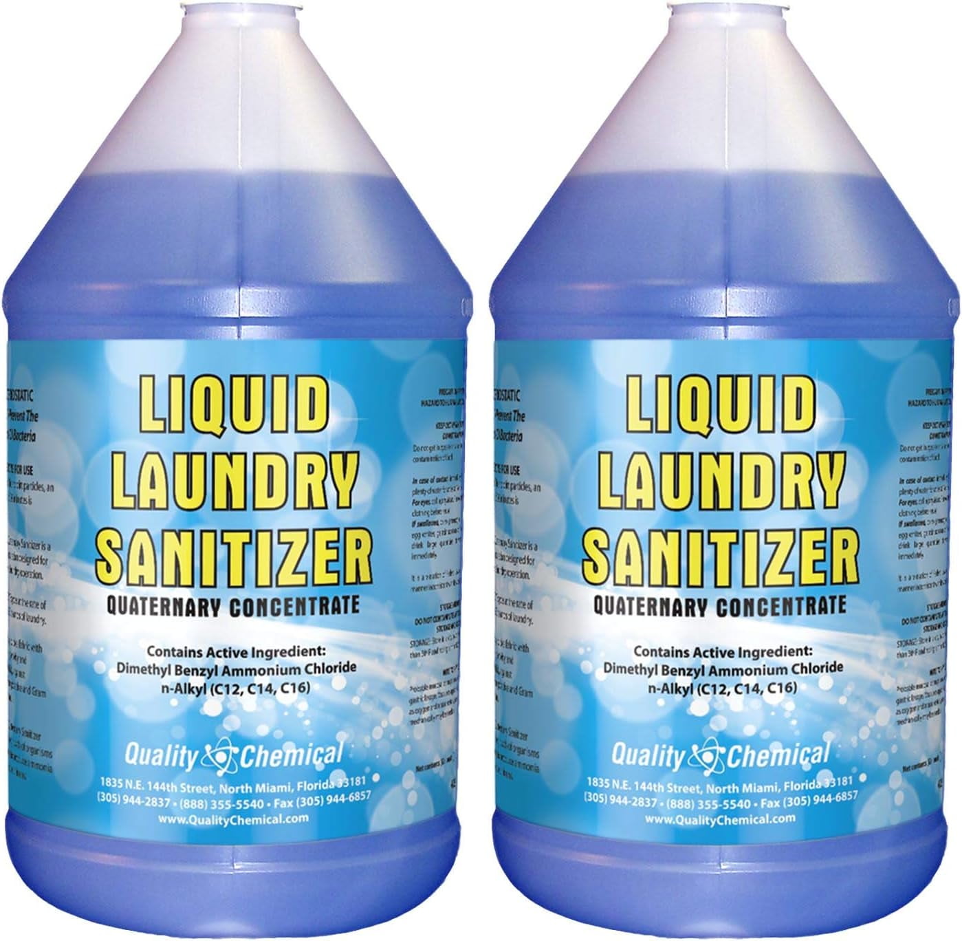 Laundry Sanitizer / for Commercial or Household use / 2 Gallon case