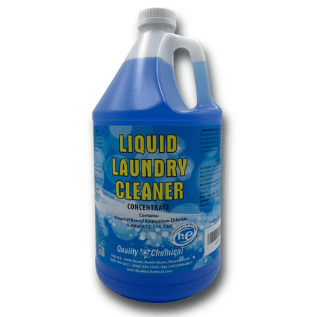 Quality Chemical Liquid Laundry Cleaner, Liquid Additive 128 oz (Pack of 1)