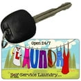 thumbnail image 1 of Laundry Self Service Novelty Metal Key Chain KC-6894 3" x 1.5" Key Chain (KC), 1 of 1