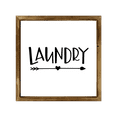thumbnail image 1 of Laundry Sign 16x16 Inch, Rustic Farmhouse Decor Home Sign, Wall Decorations Living Room, Modern Farmhouse Wall Decor, Laundry Sign and Laundry Room Decor with Solid Wood Frame, 1 of 5