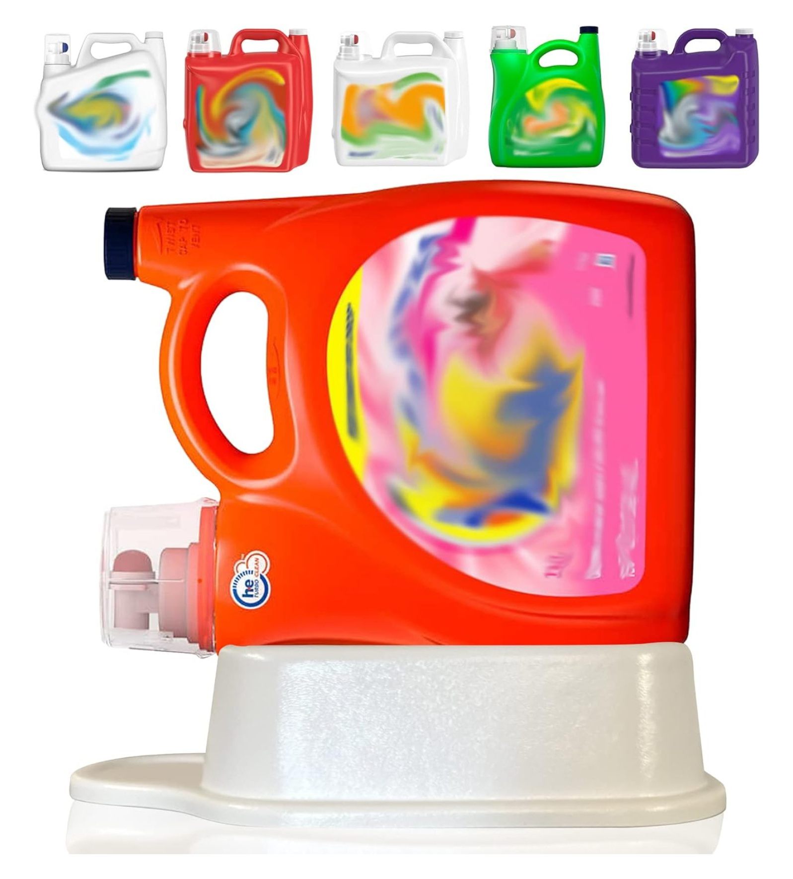 Laundry Soap Dispenser Station Laundry Holder and Drip Catcher Made