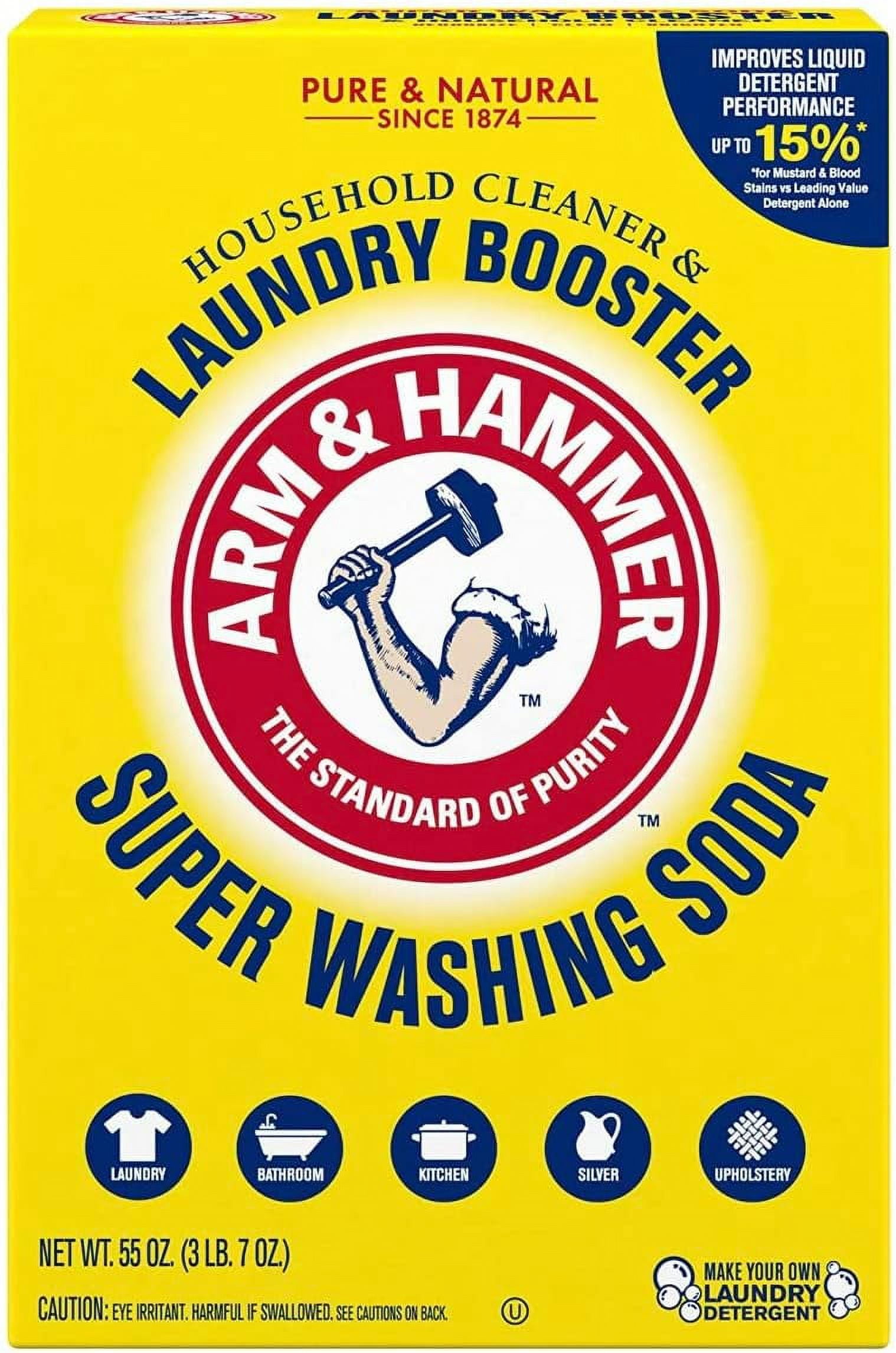 Laundry Soap Kit Fels Naptha3 bars, Borax & Washing Soda