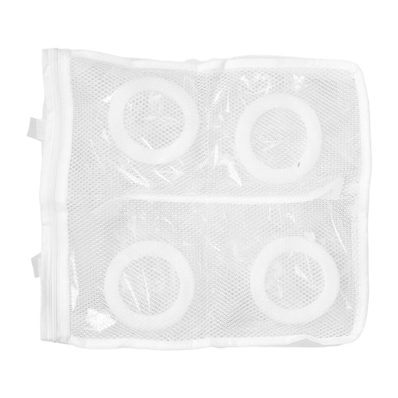 Laundry Sock Bag Mesh Laundry Bags for Socks Laundry Net Bags Washing Machine Shoe Bag White 36.00X30.00X12.00CM
