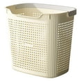 thumbnail image 1 of Laundry Sorting Basket under $5! Yannianjz Partition Laundry Basket, Divided Dirty Clothes Storage Bin, Fabric Hamper for Bathroom and Bedroom Organization, 1 of 2