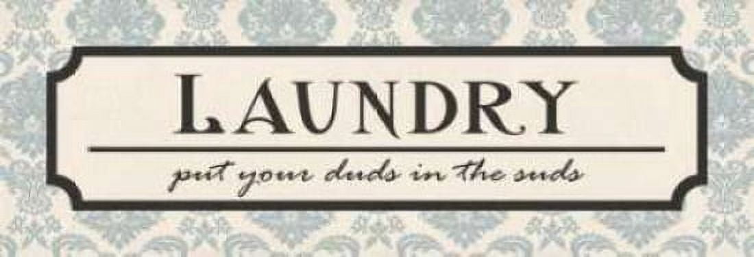 Laundry Suds Canvas Art - N Harbick (8 x 24)