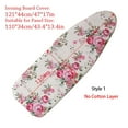 thumbnail image 1 of Laundry Supplies  Universal Heavy Heat Resistant Resistant Scorch Printed Padded Ironing Board Cloth Ironing Board Cover Pad Durable STYLE 1 FOR PANEL 110X34CM, 1 of 8