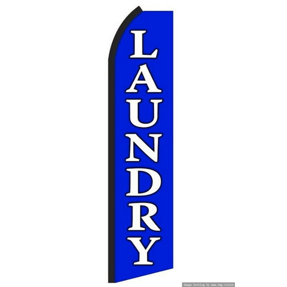 Laundry Swooper flag Without Pole Advertisement /Business Flags | Feather Flag |