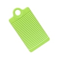 thumbnail image 1 of Laundry Washboard Anti\-slip Thicken Washing Board Clothes Cleaning Tool Portable Bathroom Household Laundry Washboard Green, 1 of 8