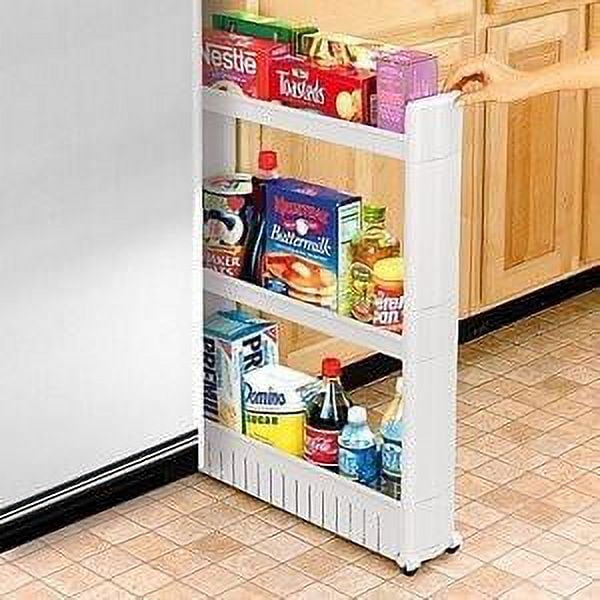 Laundry Washer Side Kitchen Slide Cabinet Pull Out Shelf Storage Rack  Sliding Rv 