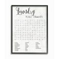thumbnail image 1 of Laundry Word Search Fun Family Word Design Oversized Framed Giclee Texturized Art by Daphne Polselli, 1 of 7
