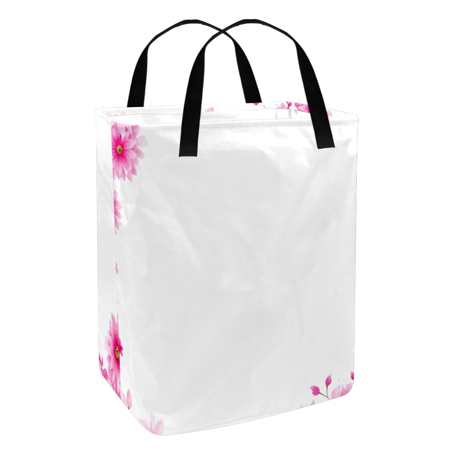 Laundry basket,Cherry petals，Laundry hamper,Clean and dirty laundry