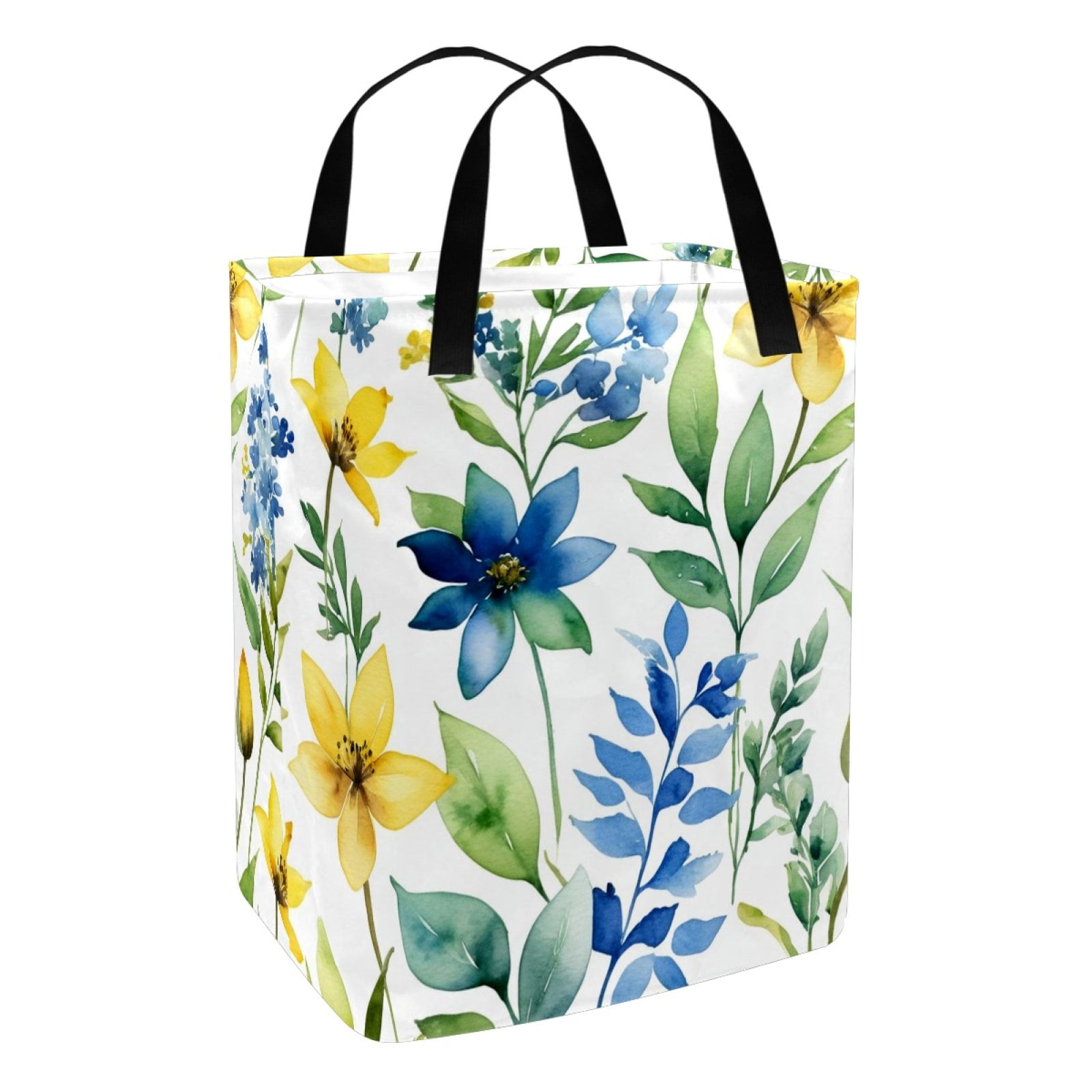 Laundry basket,Flowers watercolor，Laundry hamper,Laundry baskets,Best ...