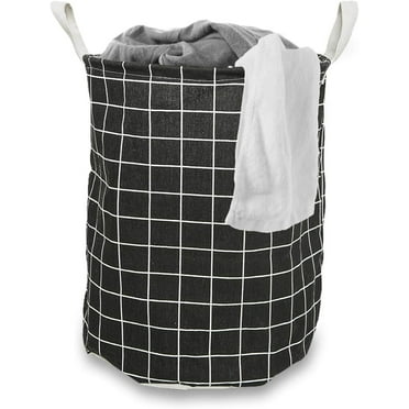 Laundry basket, foldable storage box made of cloth for storing clothes, 33 x 43 cm
