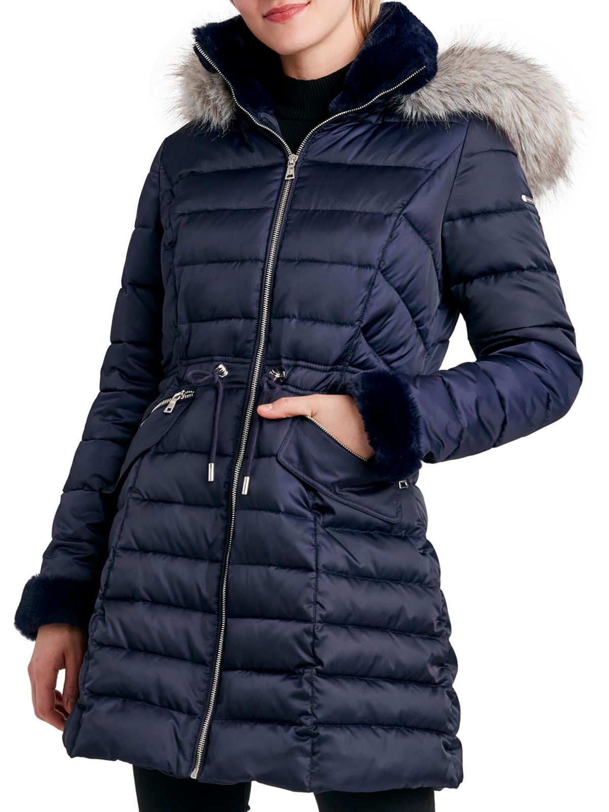 Laundry By Shelli Segal Women's Hooded Puffer Coat