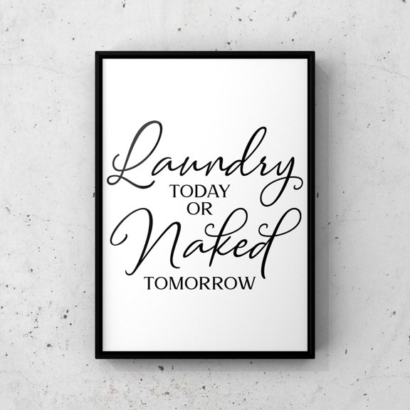 Laundry posters, Utility posters, posters for kitchen, posters for utility, laundry decor, posters, posters with quotes, kitchen wall art Unframed Paper Print