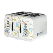 Laura Ashley 4-Slice Toaster, Elveden White