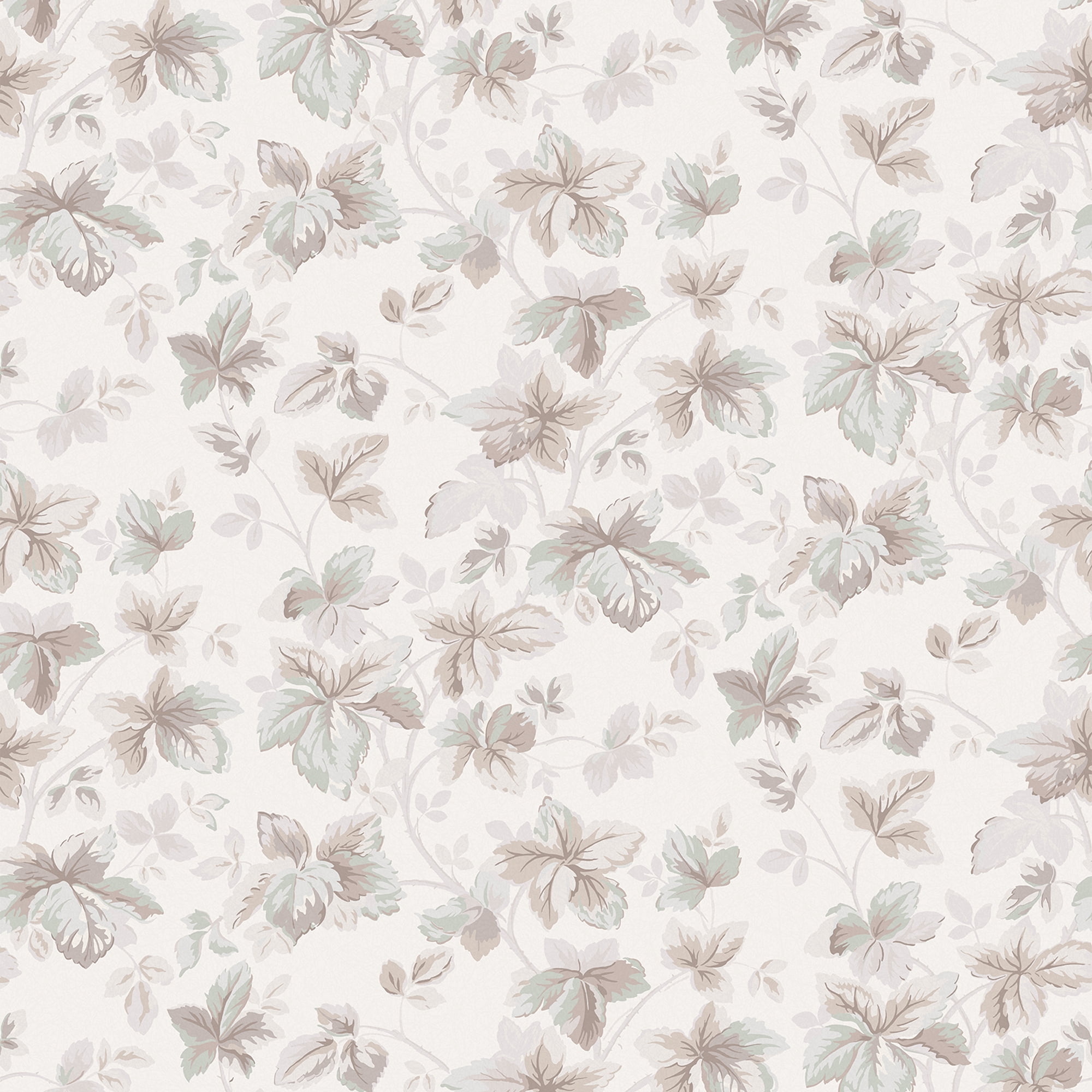Laura Ashley Autumn Leaves Natural Wallpaper