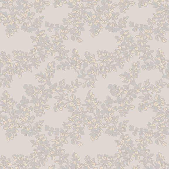 Laura Ashley Burnham Dove Grey Wallpaper