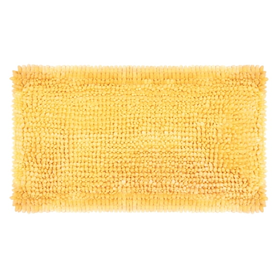 laura ashley butter chenille bath mat