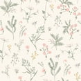 thumbnail image 1 of Laura Ashley Crosswell Coral Pink Wallpaper, 1 of 4