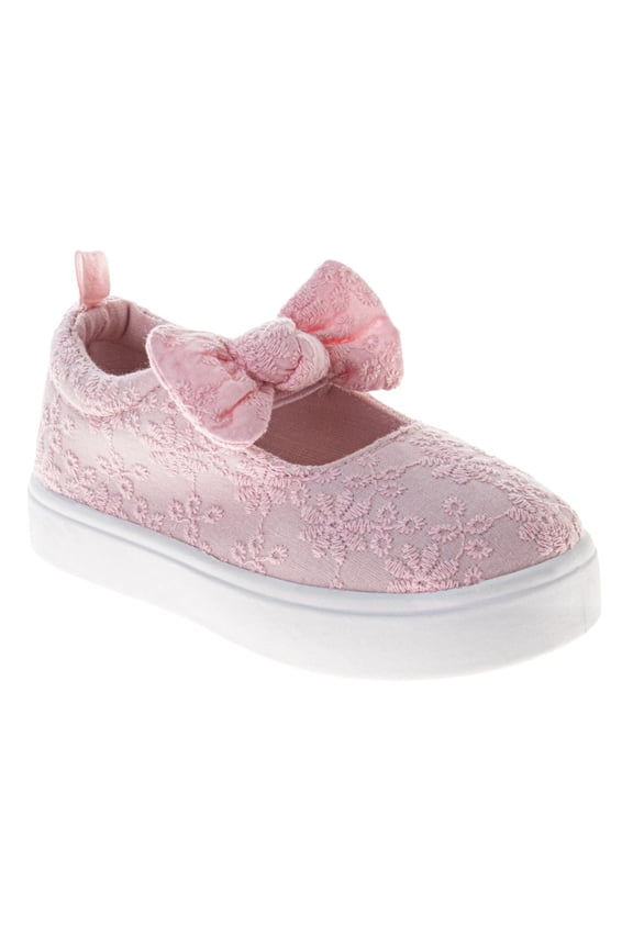 Girls Mj Style Sneakers. (Toddler Little Kids), Light Pink, Size: 7