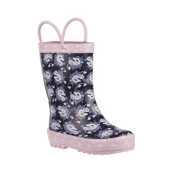Laura Ashley Girls Rain Boots without Loops
