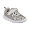 thumbnail image 1 of Laura Ashley Girls Sequin Sneakers Laura Ashley, Silver, Size: 11, 1 of 5