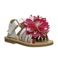 thumbnail image 1 of Laura Ashley Girls Open Toe, White, 6, 1 of 4