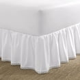 thumbnail image 1 of Laura Ashley Home | Crochet Ruffle Collection | Luxury Premium Hotel Quality Bedskirt, Easy Fit, Anti Wrinkle & Fade Resistant, Stylish Design for Home Decor, Full, White, 1 of 4